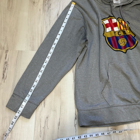 Gray Men's Hoodie - Picture 2 of 9